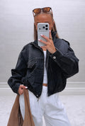 Campera Jean Indie Negro Lavado