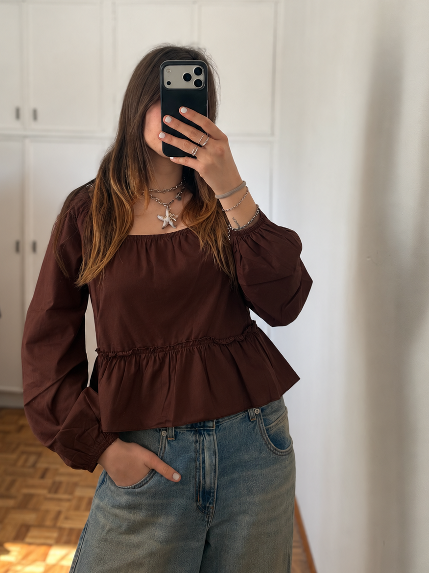 Blusa Olivia Poplin