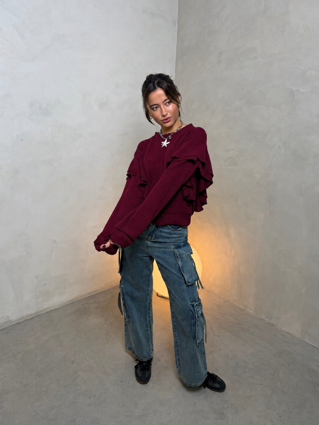 Sweater Volta 2.0 Bordó