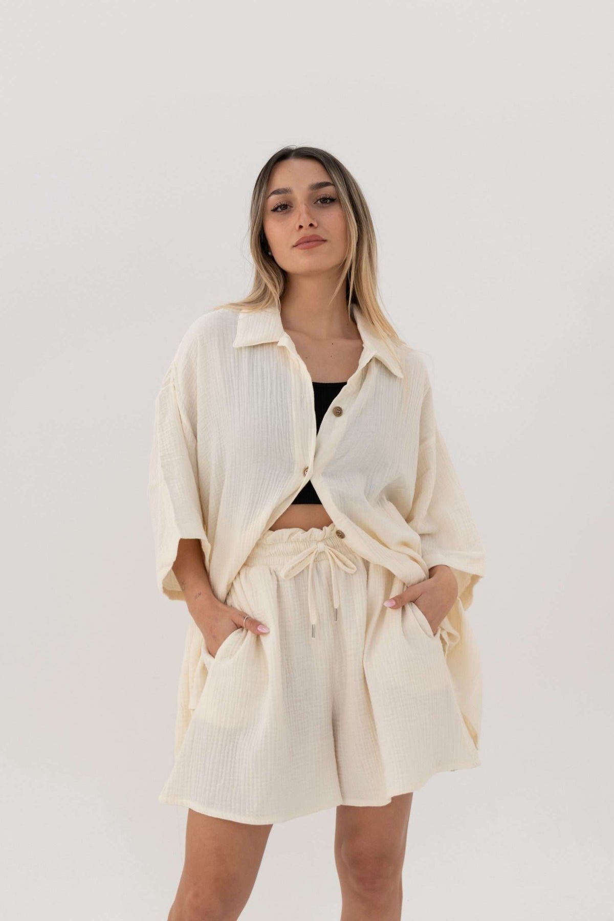 Short Libra Crudo sin cambio