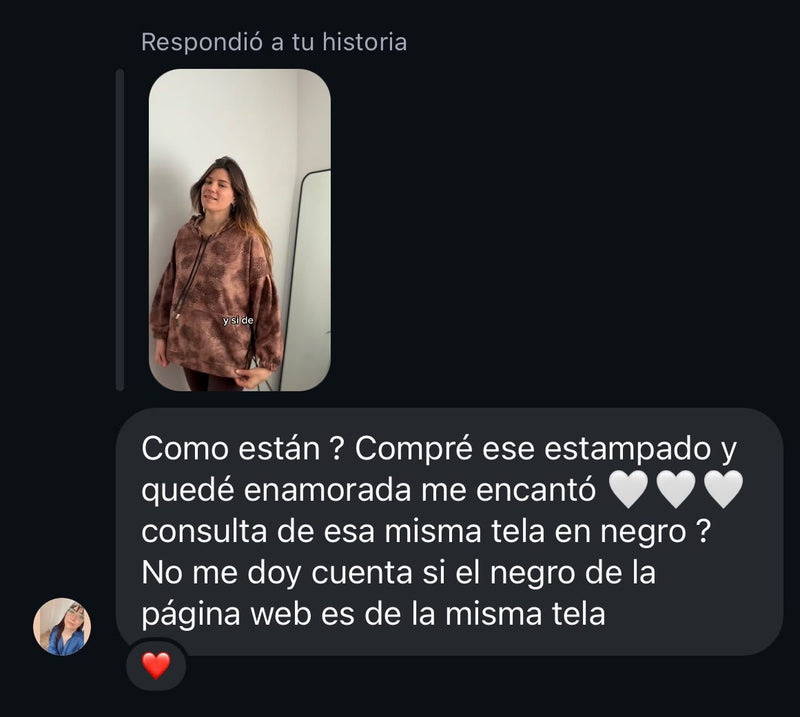 Quedé enamorada, me encantó