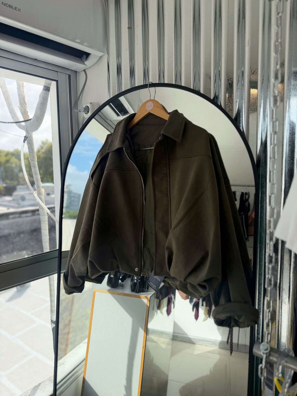 Campera Bomber Manila Verde