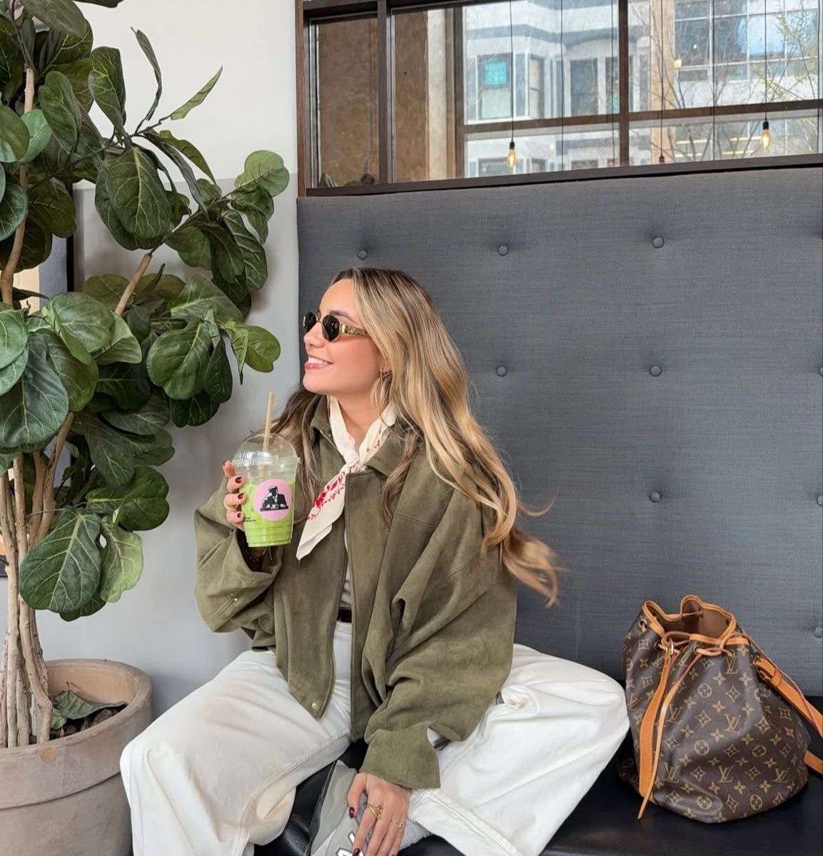 Campera Bomber Manila Verde