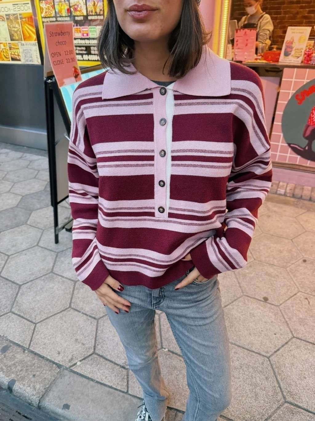 Sweater Chomba Vermont Rosa