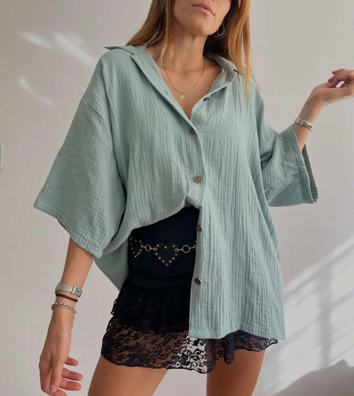Sobrecamisa Libra Turquesa Pastel edición limitada – Unisex
