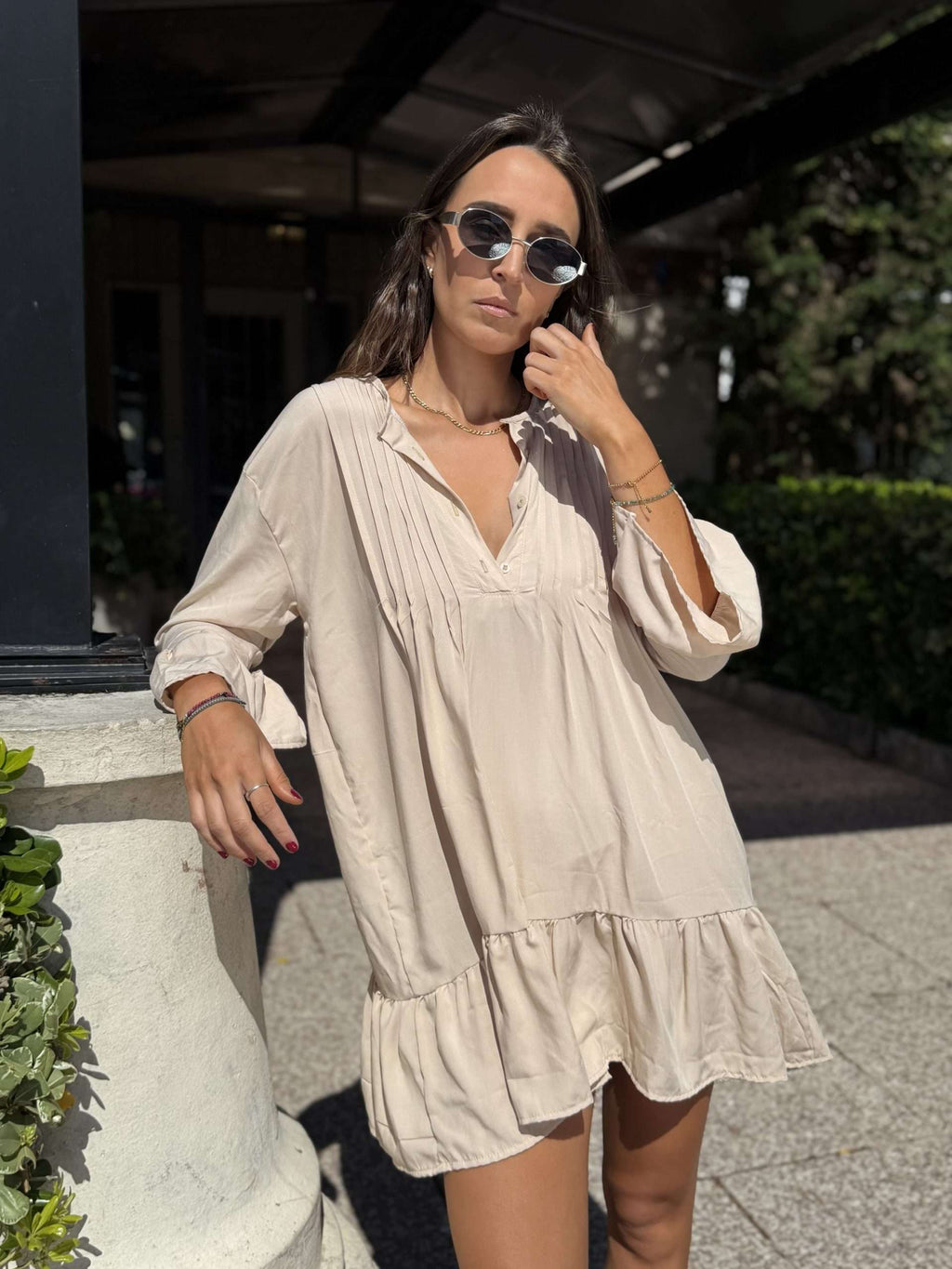 Vestido Brisa Beige