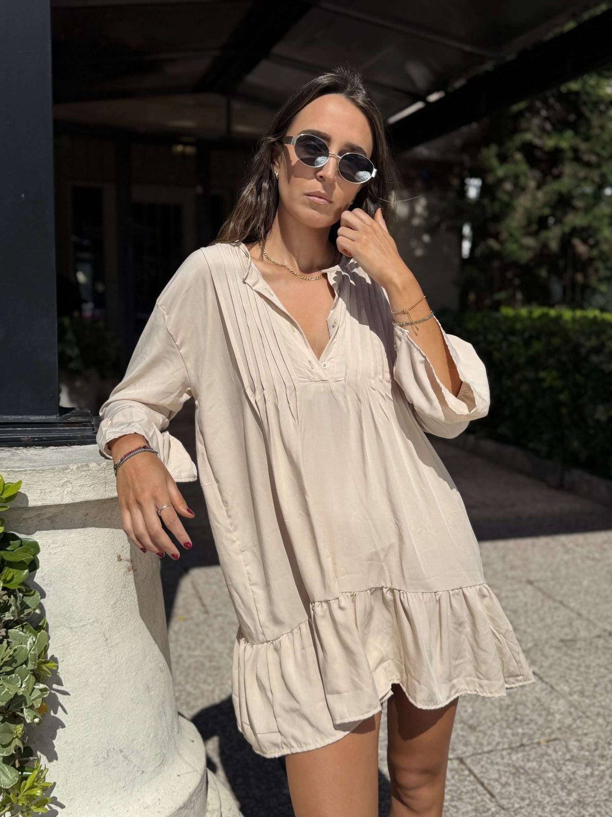 Vestido Brisa Beige