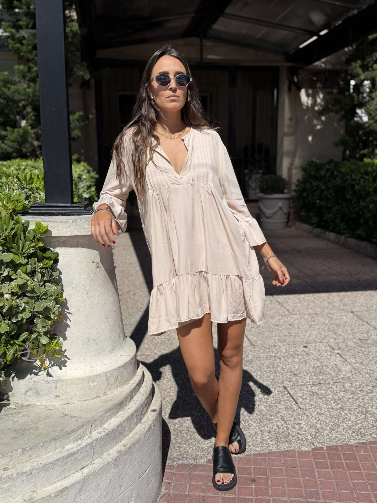 Vestido Brisa Beige