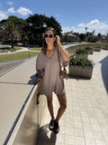 Vestido Serena Choco