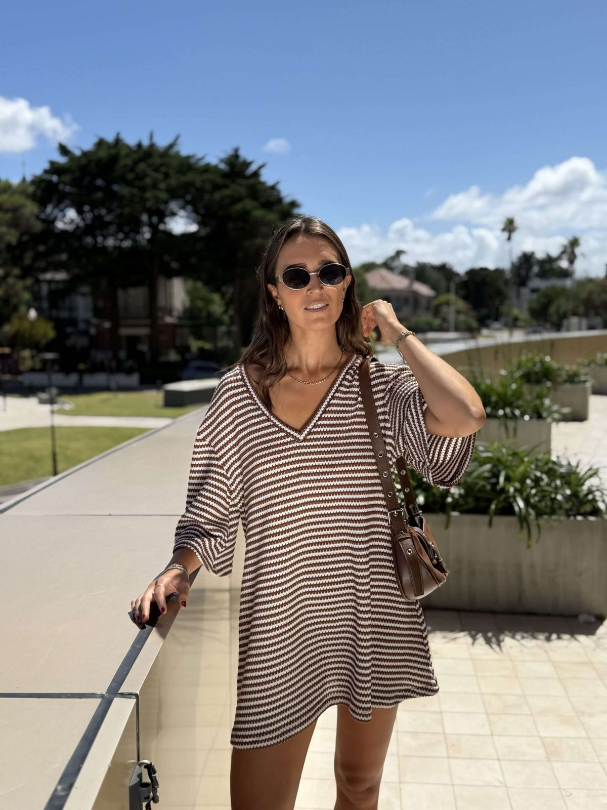 Vestido Serena Choco