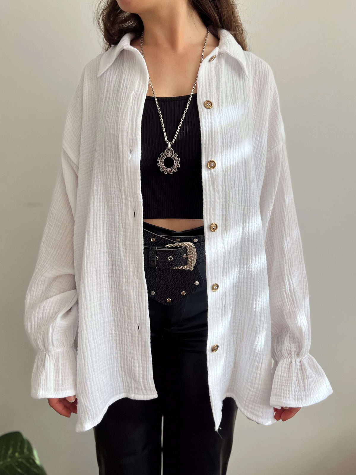 Sobrecamisa Leo Blanco