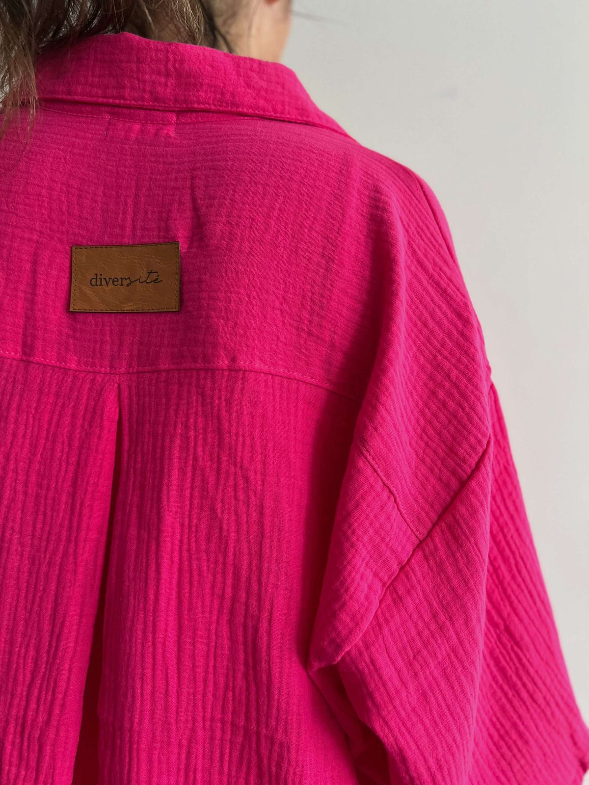 Sobrecamisa Libra Fucsia Muselina Unisex sin cambio
