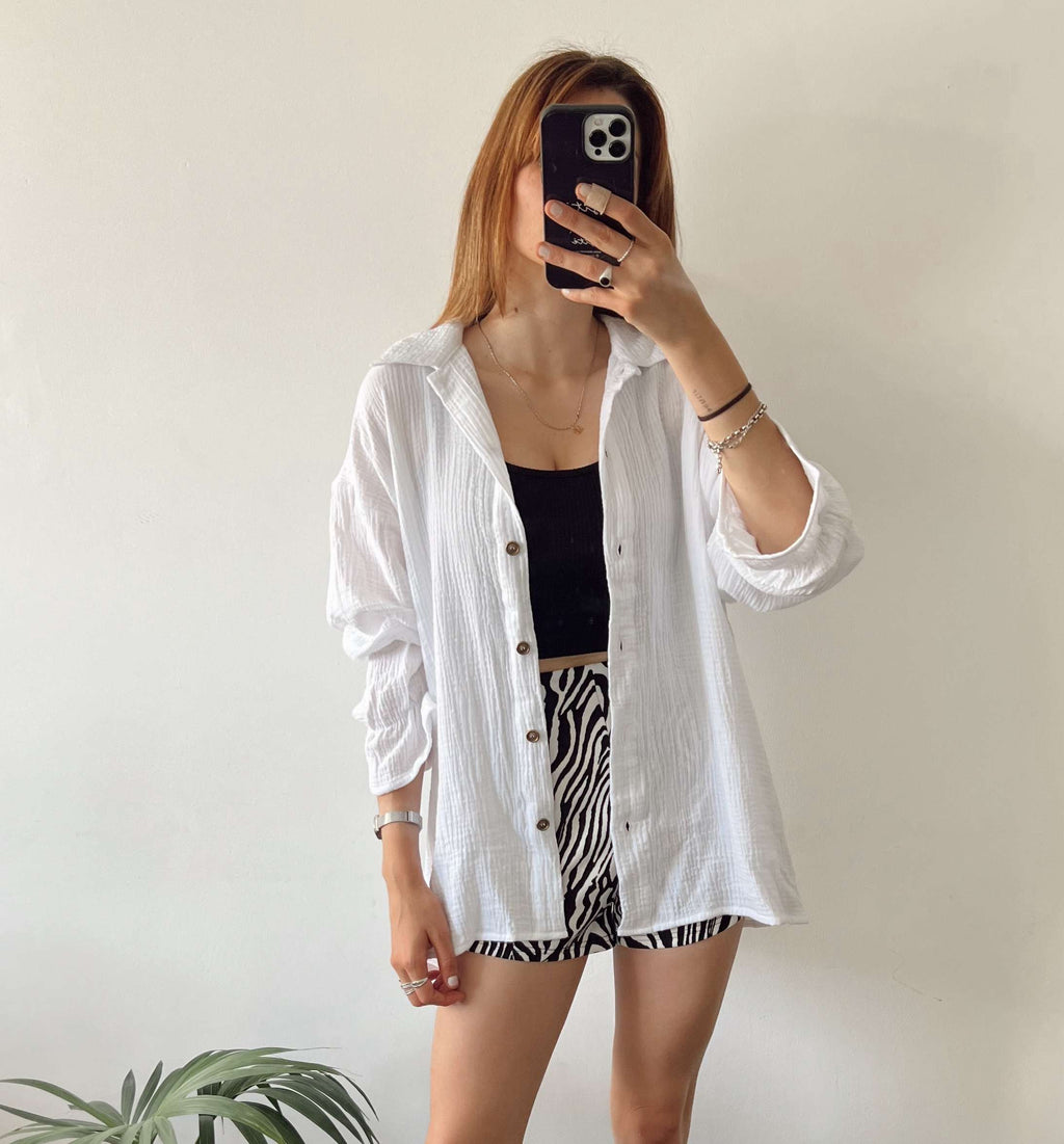 Sobrecamisa Leo Blanco