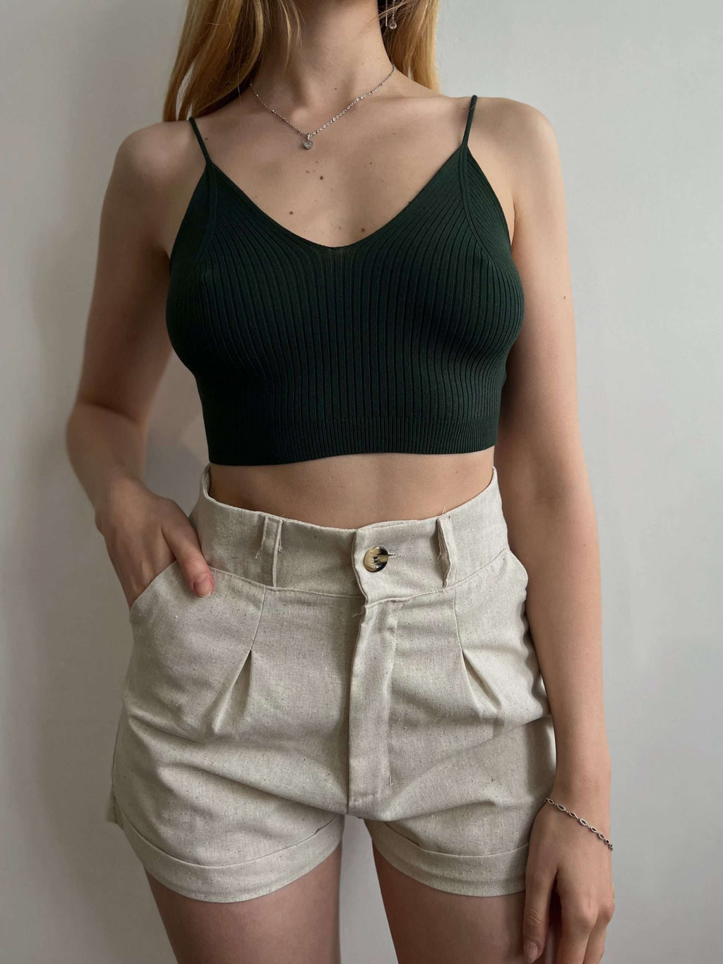 Crop top tejido Sin Cambio