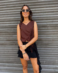 Blusa Alma Chocolate