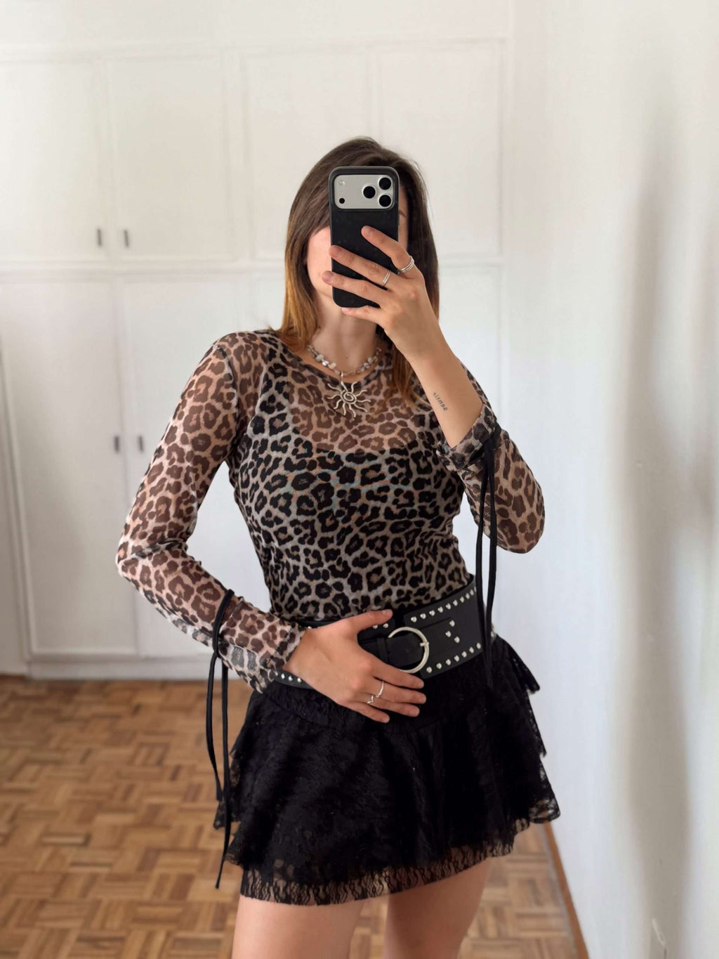 Remera Seúl Tul Print Sin cambio