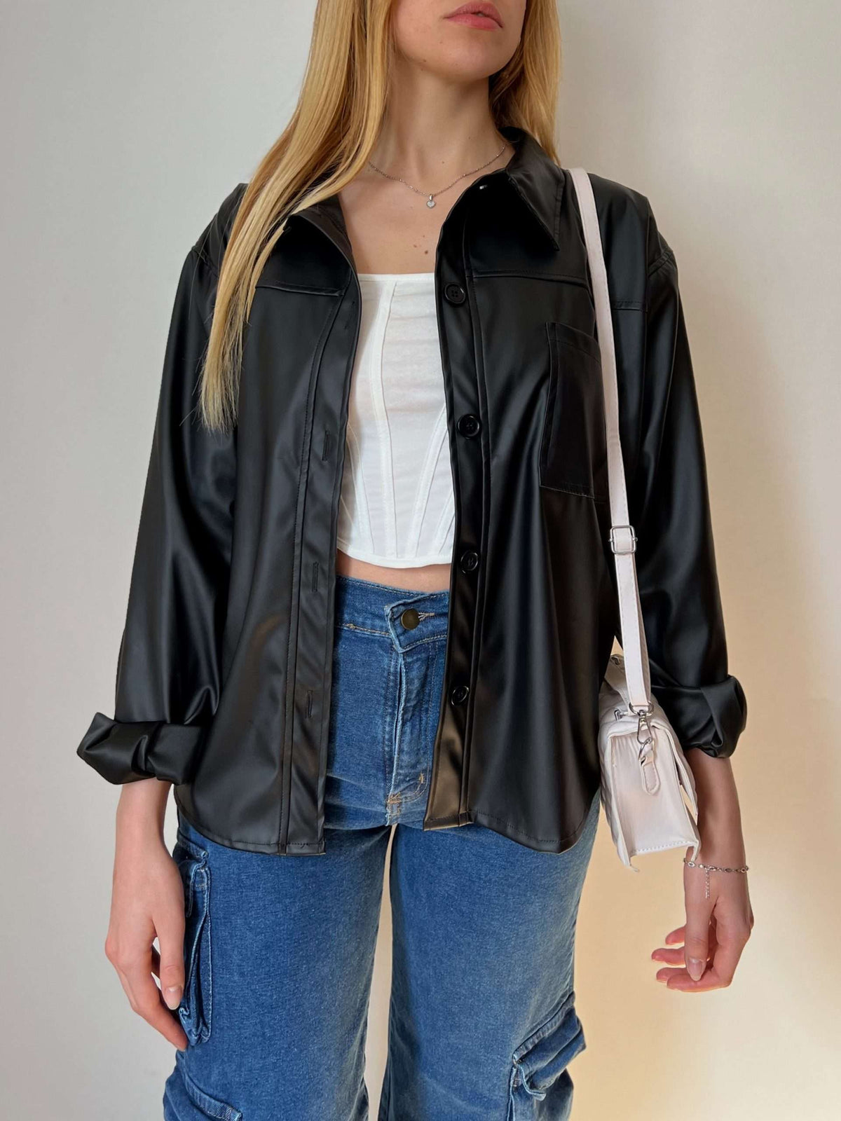 Sobrecamisa Ecocuero Alba