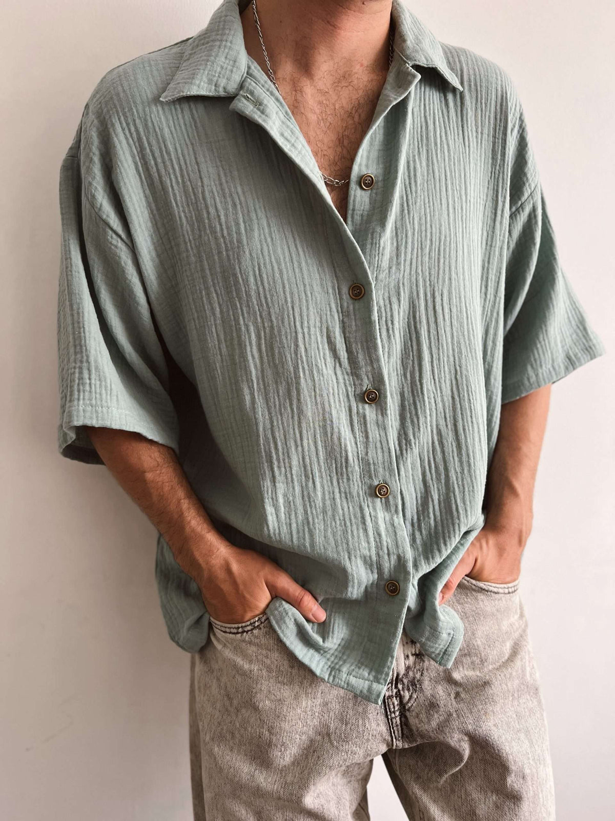 Sobrecamisa Libra Turquesa Pastel edición limitada – Unisex
